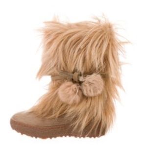PAJAR GIRLS BOOTS - FUR- ITALIAN  Shearling NWT